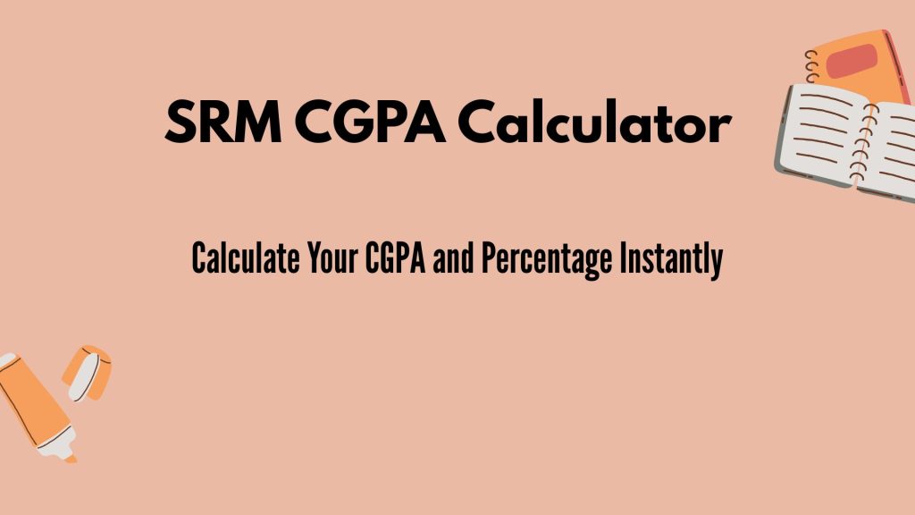 SRM CGPA CALCULATOR