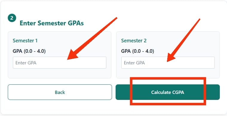 cgpa calculator uaf